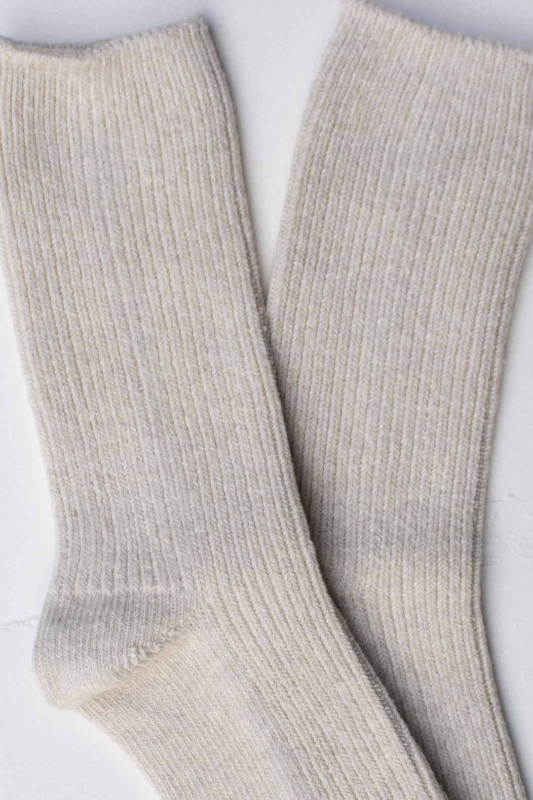 Tiepology | Cozy Ribbed Cotton Blend Socks