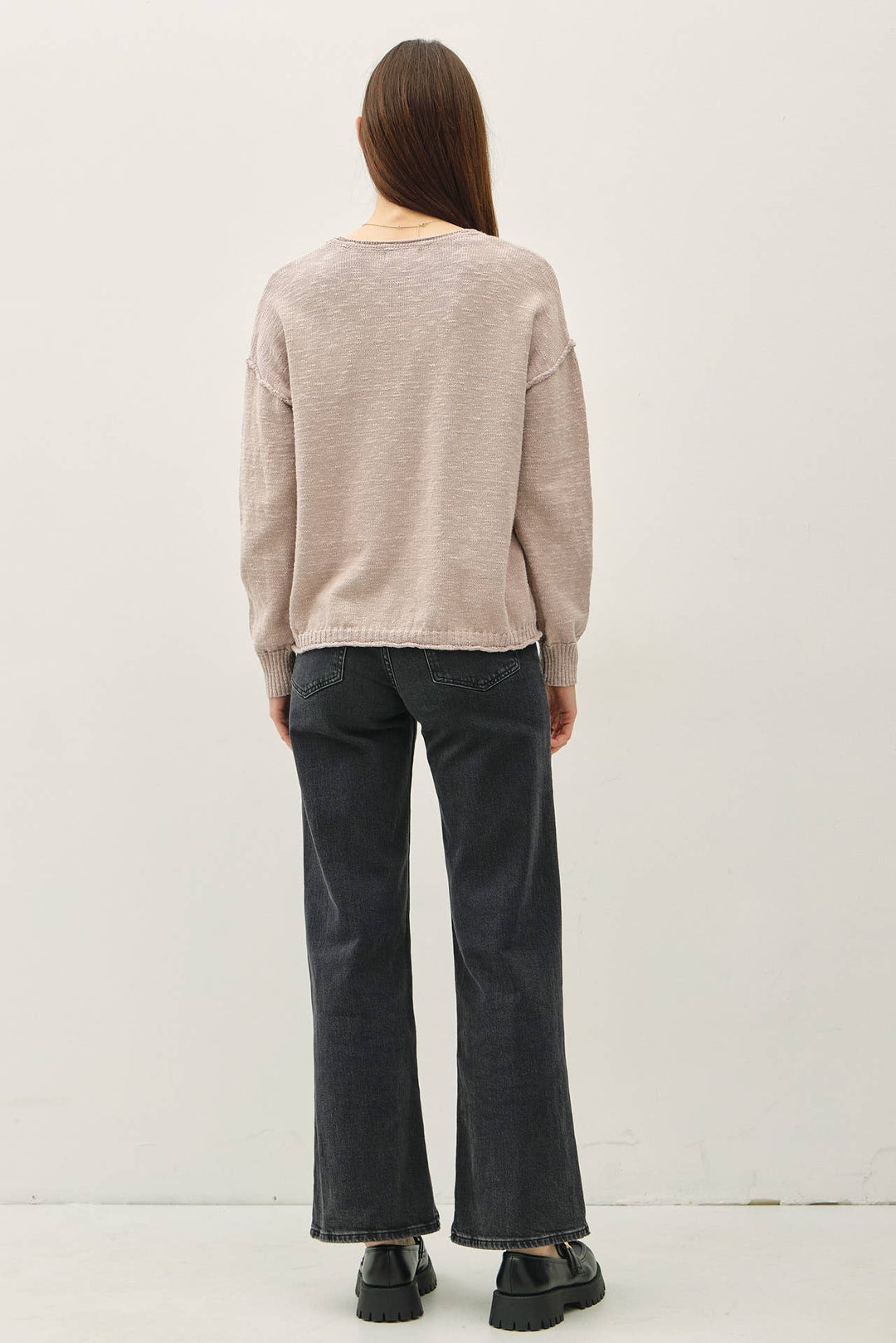 Be Cool | Drop Shoulder Pullover Sweater