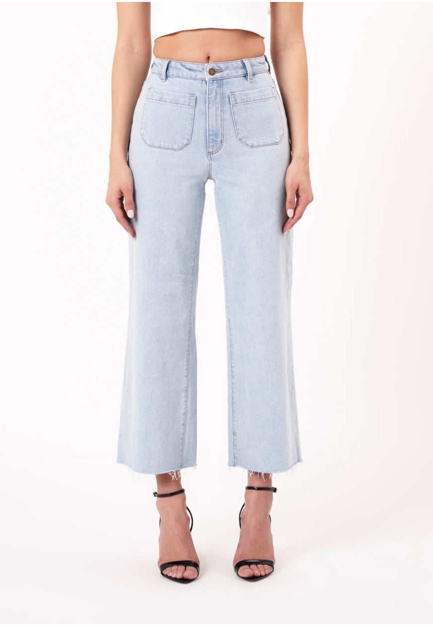 Rolla's | High Rise Sailor pants in Luna