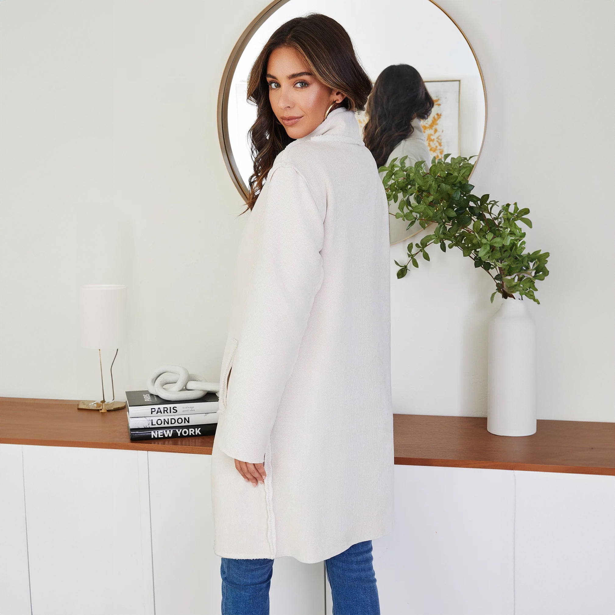 Milio Milano | Cozy Corduroy Mid Length Jacket – Juniper Goods