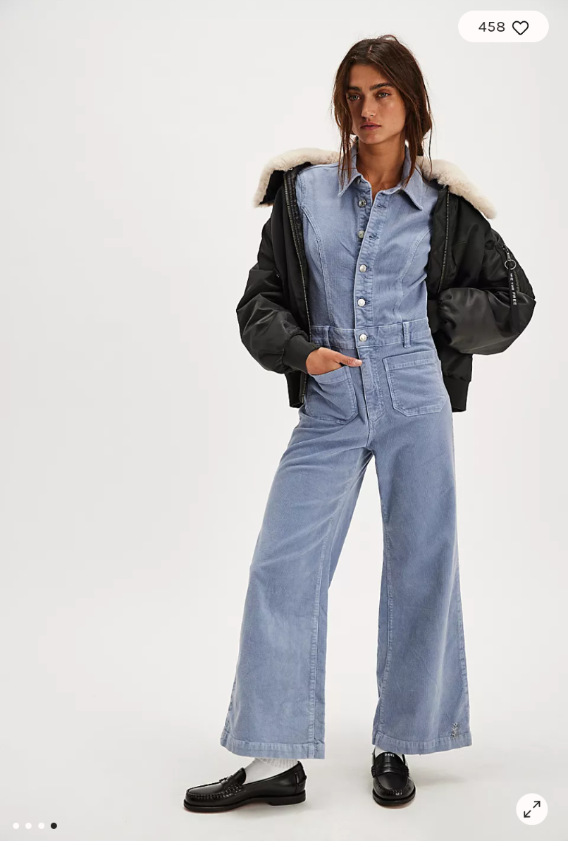 Rolla's | Corduroy Sailor Jumpsuit