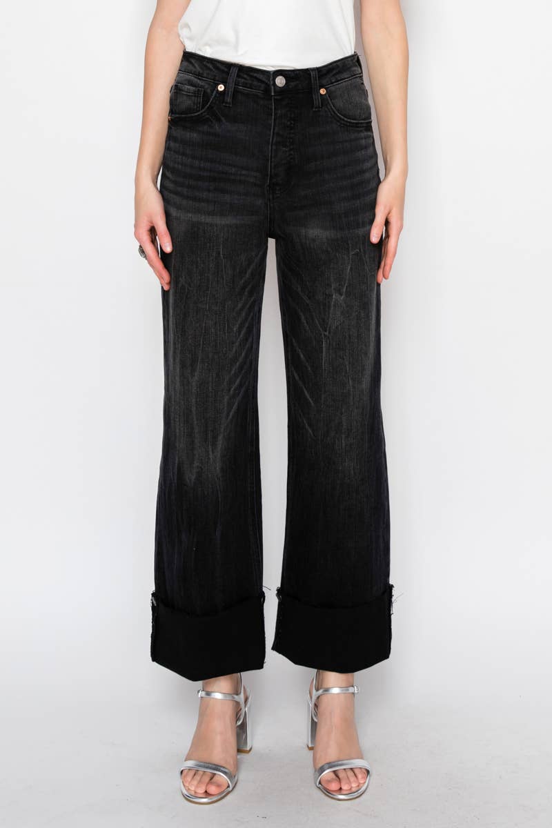 Artemis Vintage | High Rise A Line Jeans
