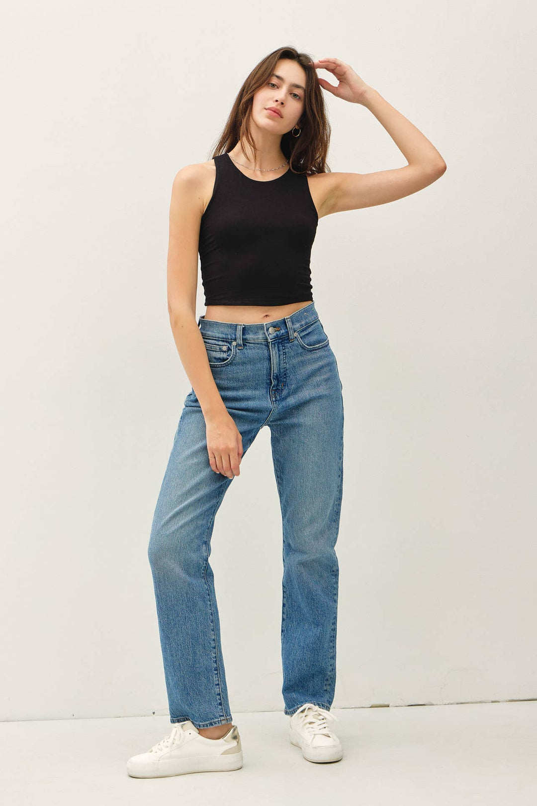 Be Cool | High Neck Cropped Tank