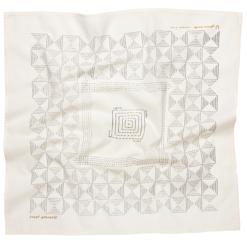Jenni Earle | "trust yourself" heritage bandana 
