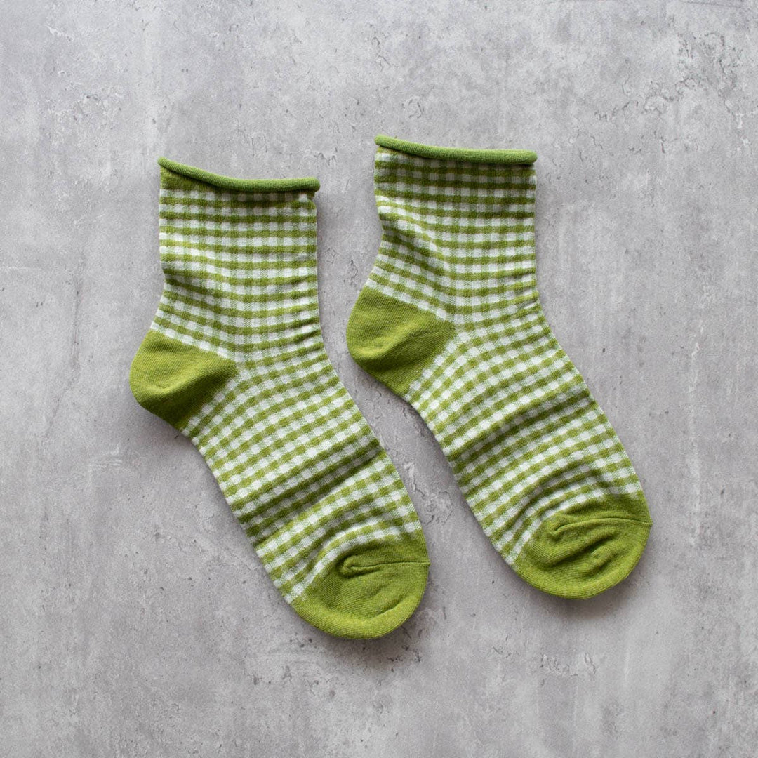 Tiepology | Picnic Mid Crew Socks