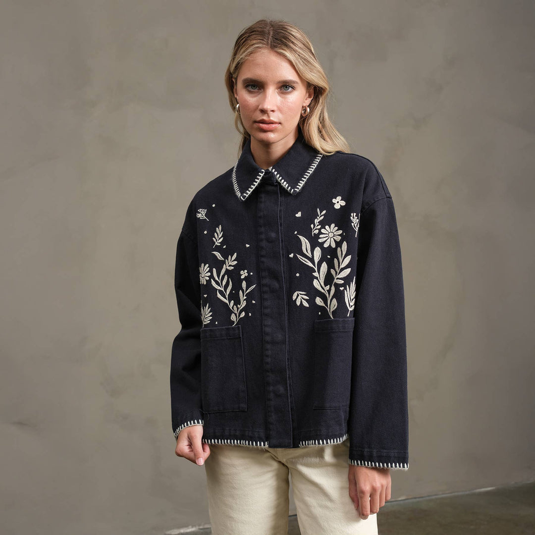 Raisonnel | Embroidered Folk Jacket