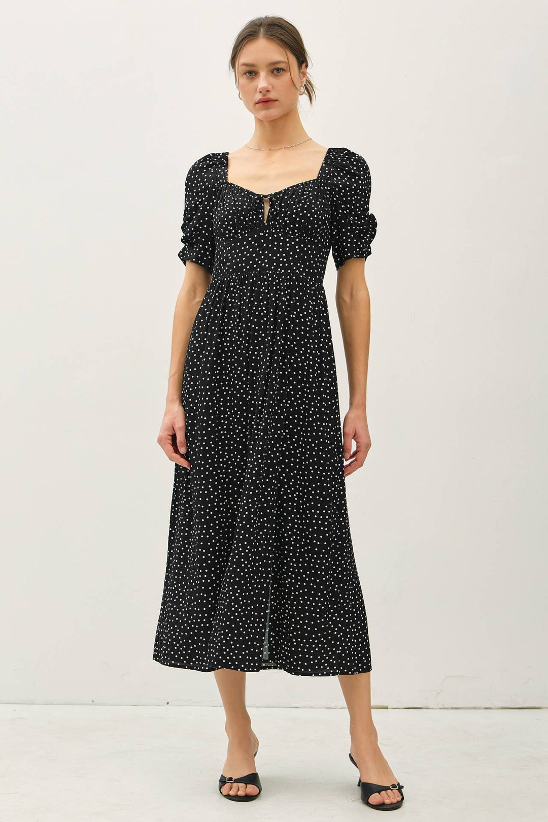 Be Cool | Polka dot Maxi Dress