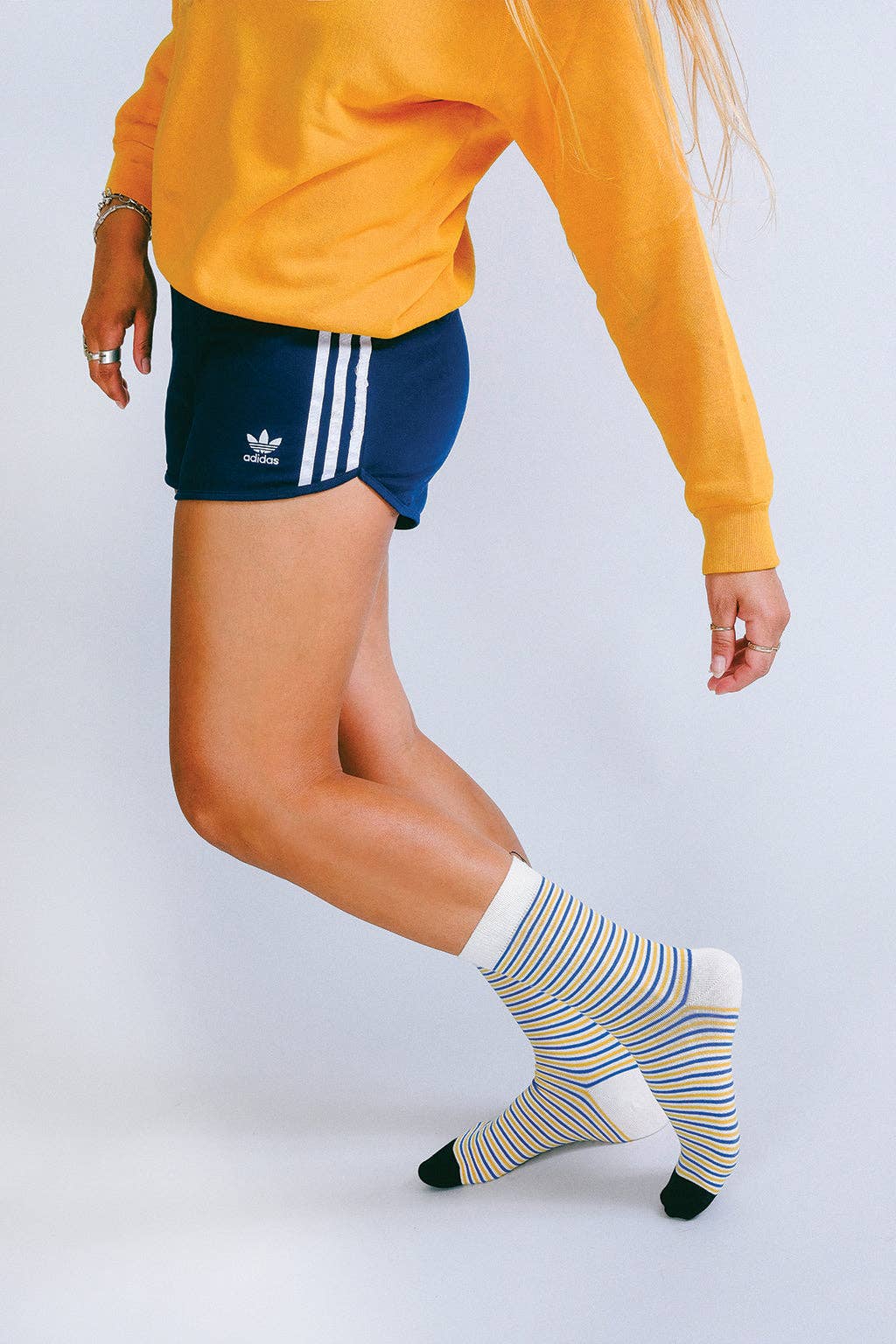 Tailored Union | Baba Striped Ankle Sock