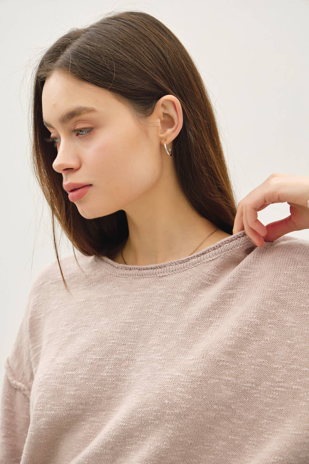 Be Cool | Drop Shoulder Pullover Sweater