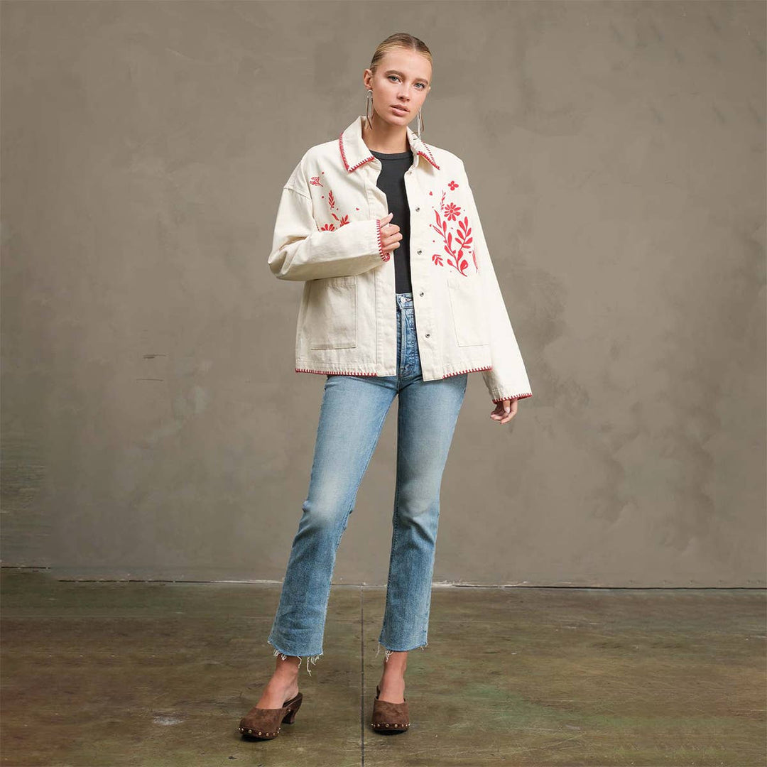 Raisonnel | Embroidered Folk Jacket