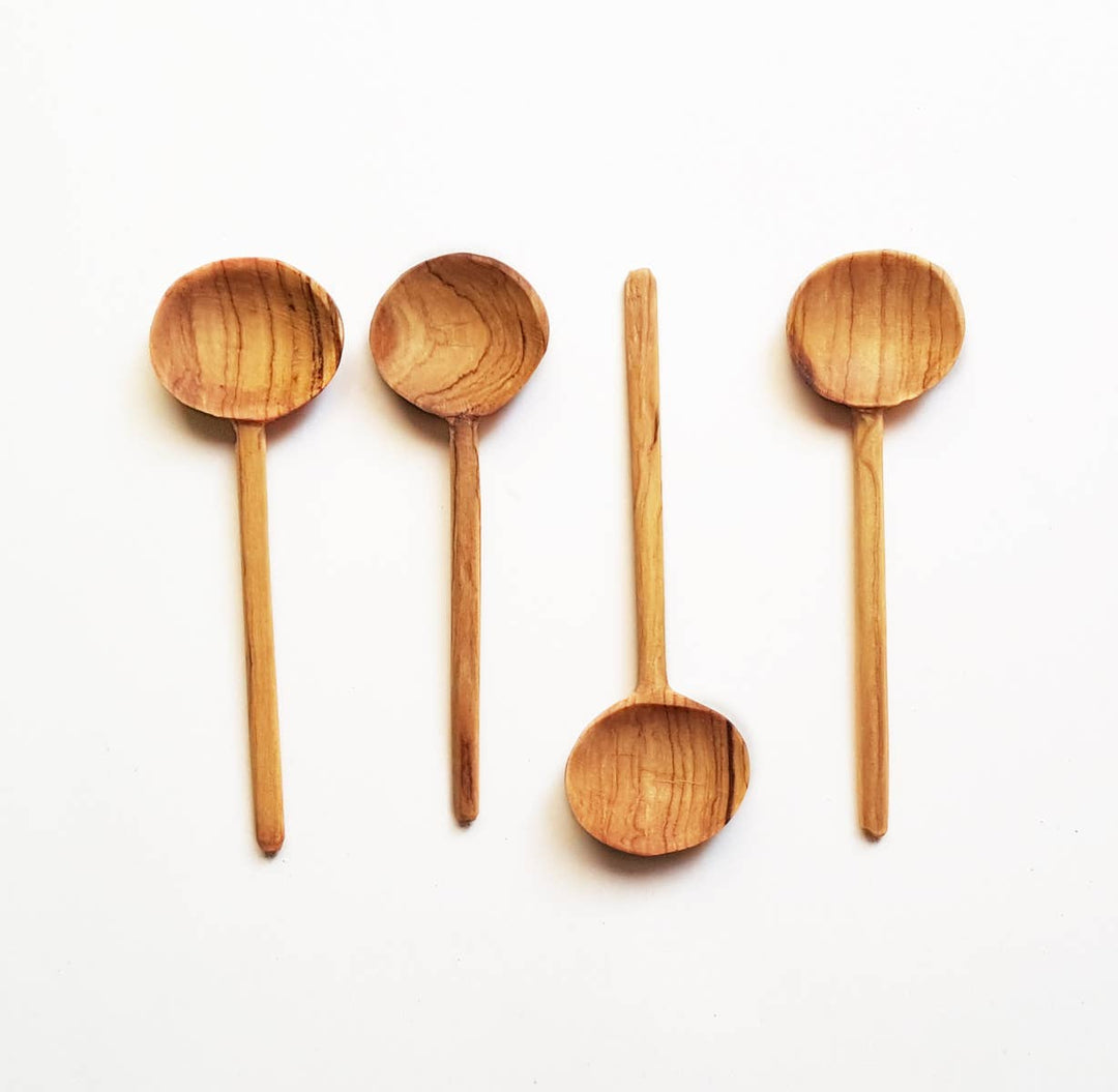 Creative Women | Olive Wood Coffee Spoons