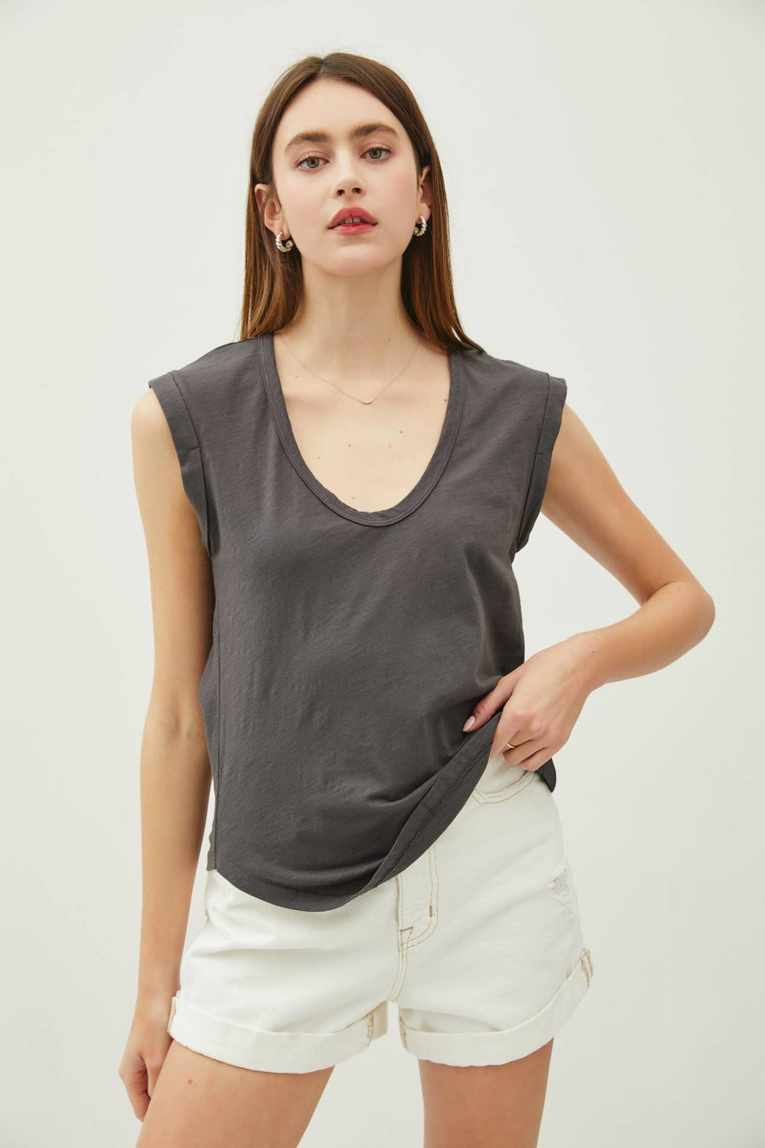 Be Cool | Basic Cap Sleeve Top