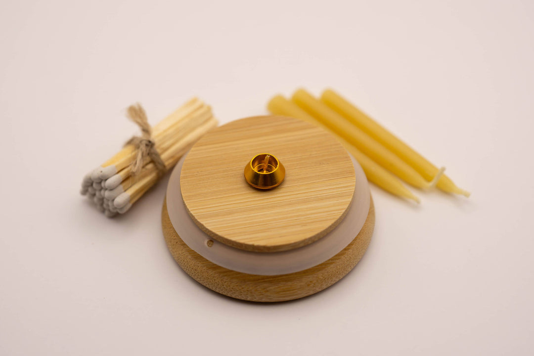 The Polite House | 20 Minute Beeswax Candle Set: Mindful (Set of 20)