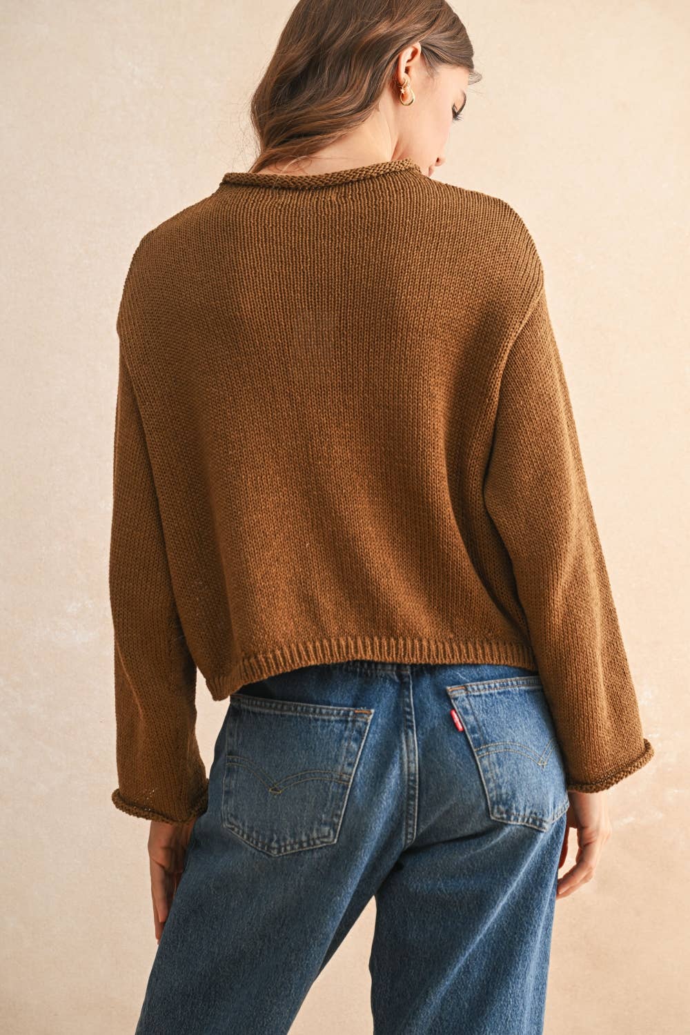 Miou Muse |Light Weight Button Front Cardigan