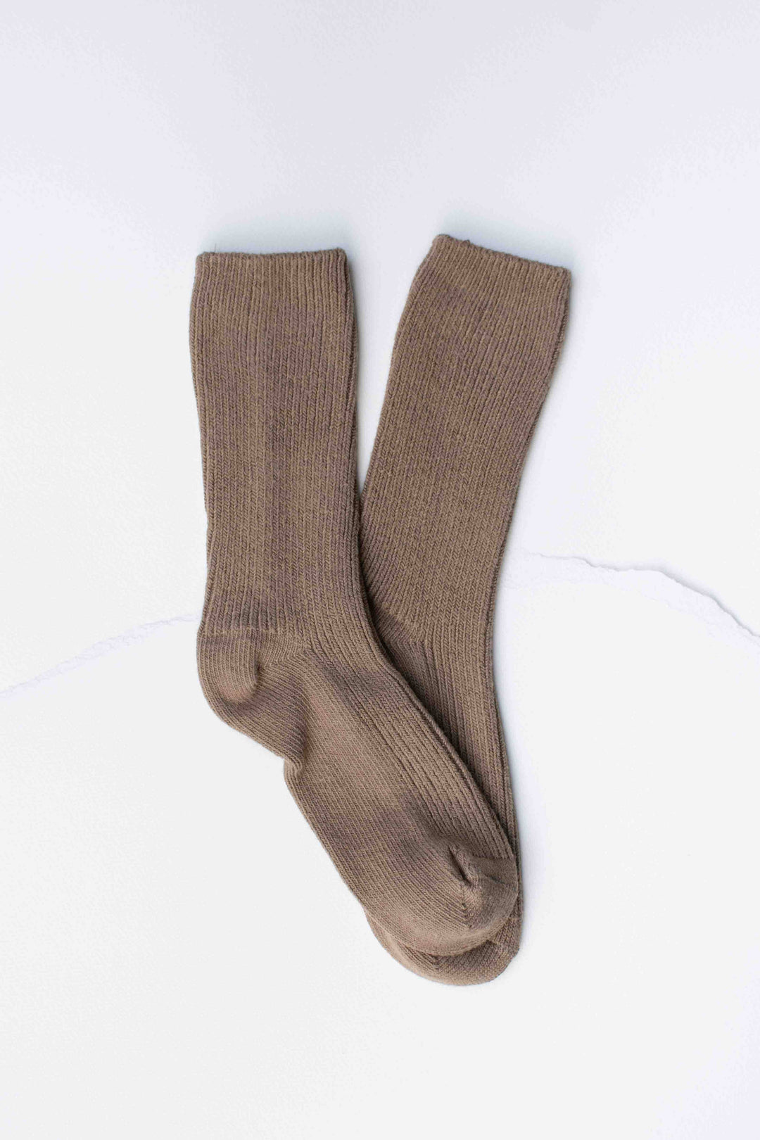 Tiepology | Cozy Ribbed Cotton Blend Socks