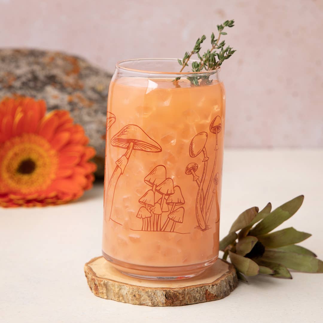 Counter Culture | Mushroom Beer Can Glass