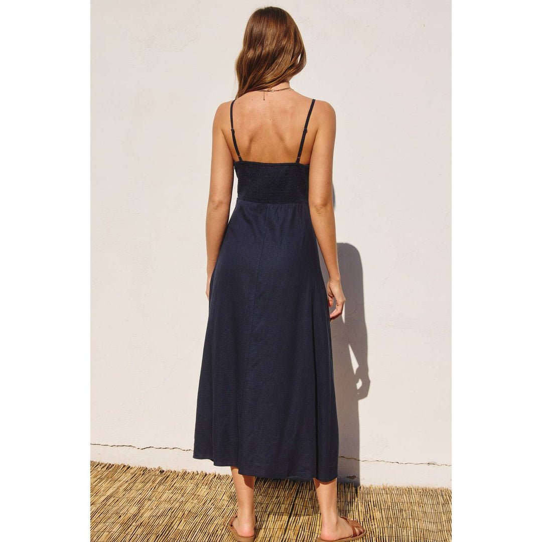 Dress Forum | Heaven Sent Button Front Midi Dress
