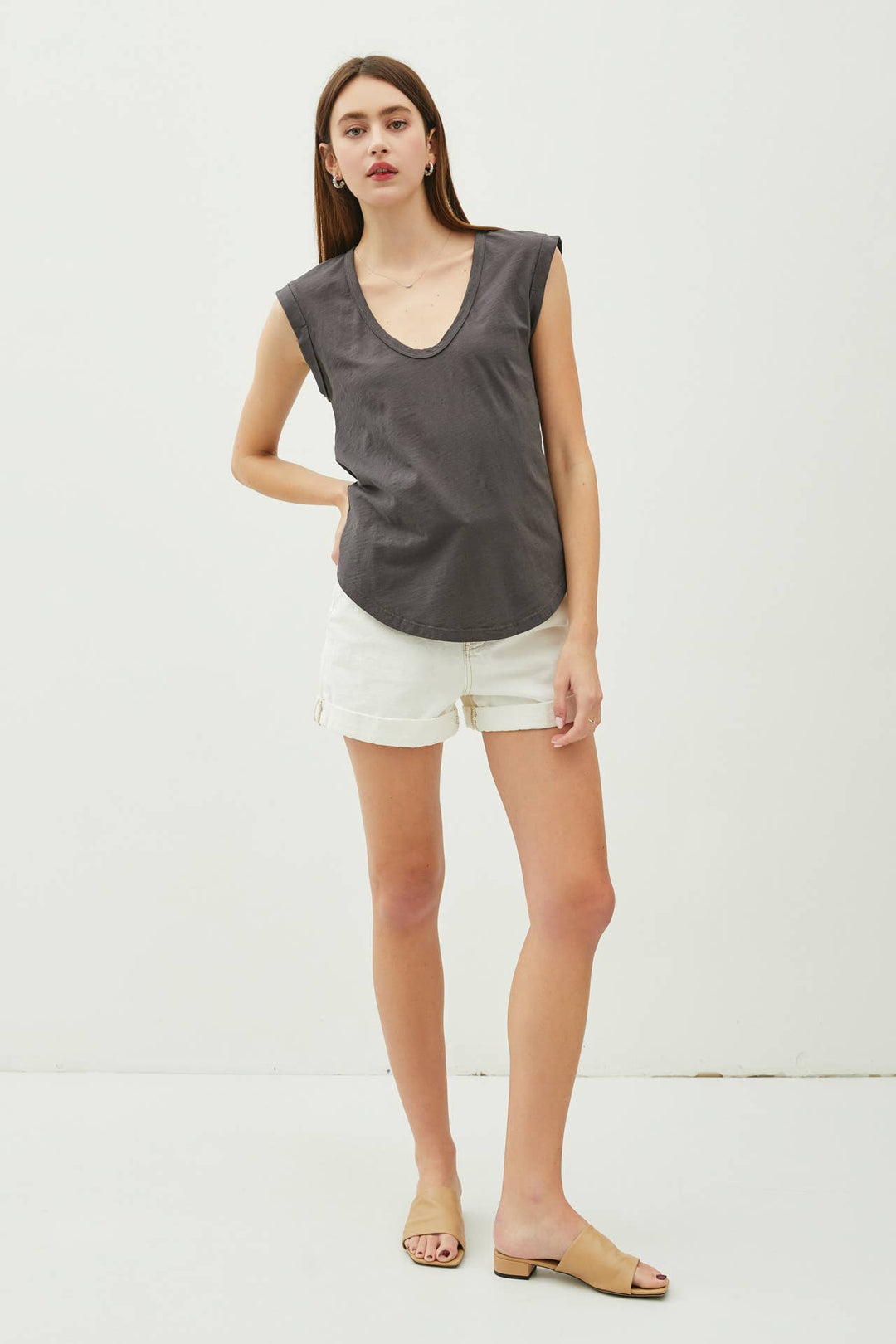 Be Cool | Basic Cap Sleeve Top
