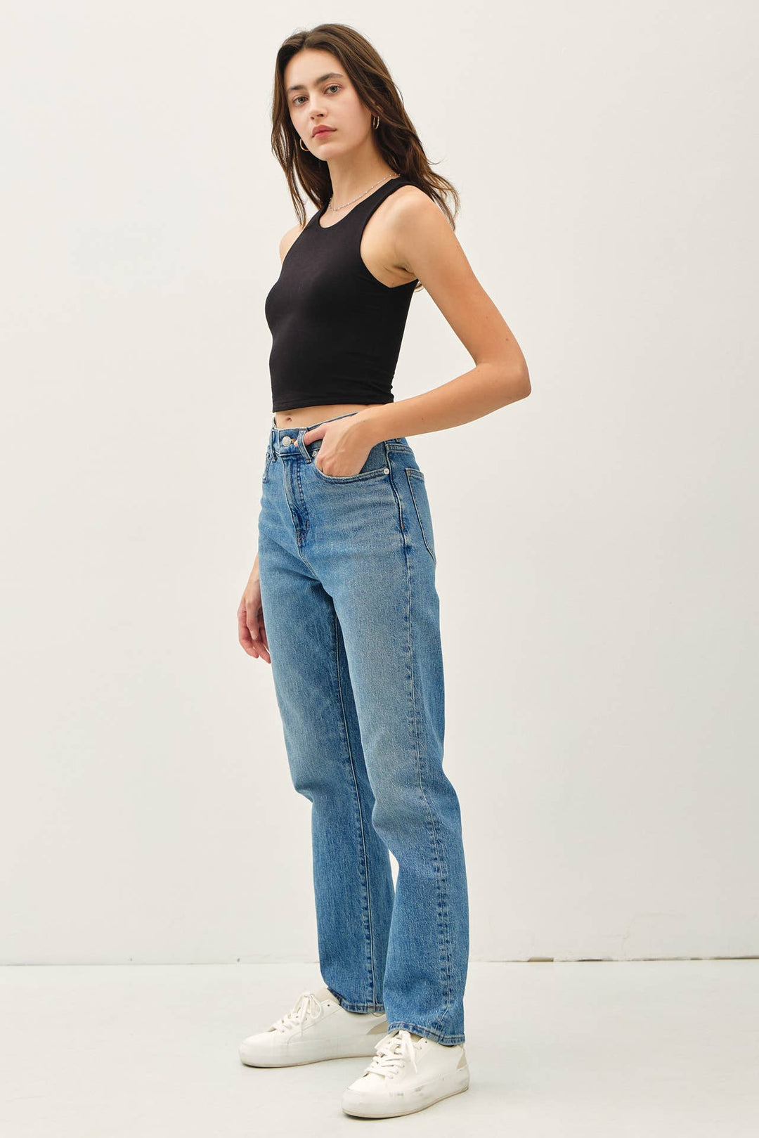 Be Cool | High Neck Cropped Tank