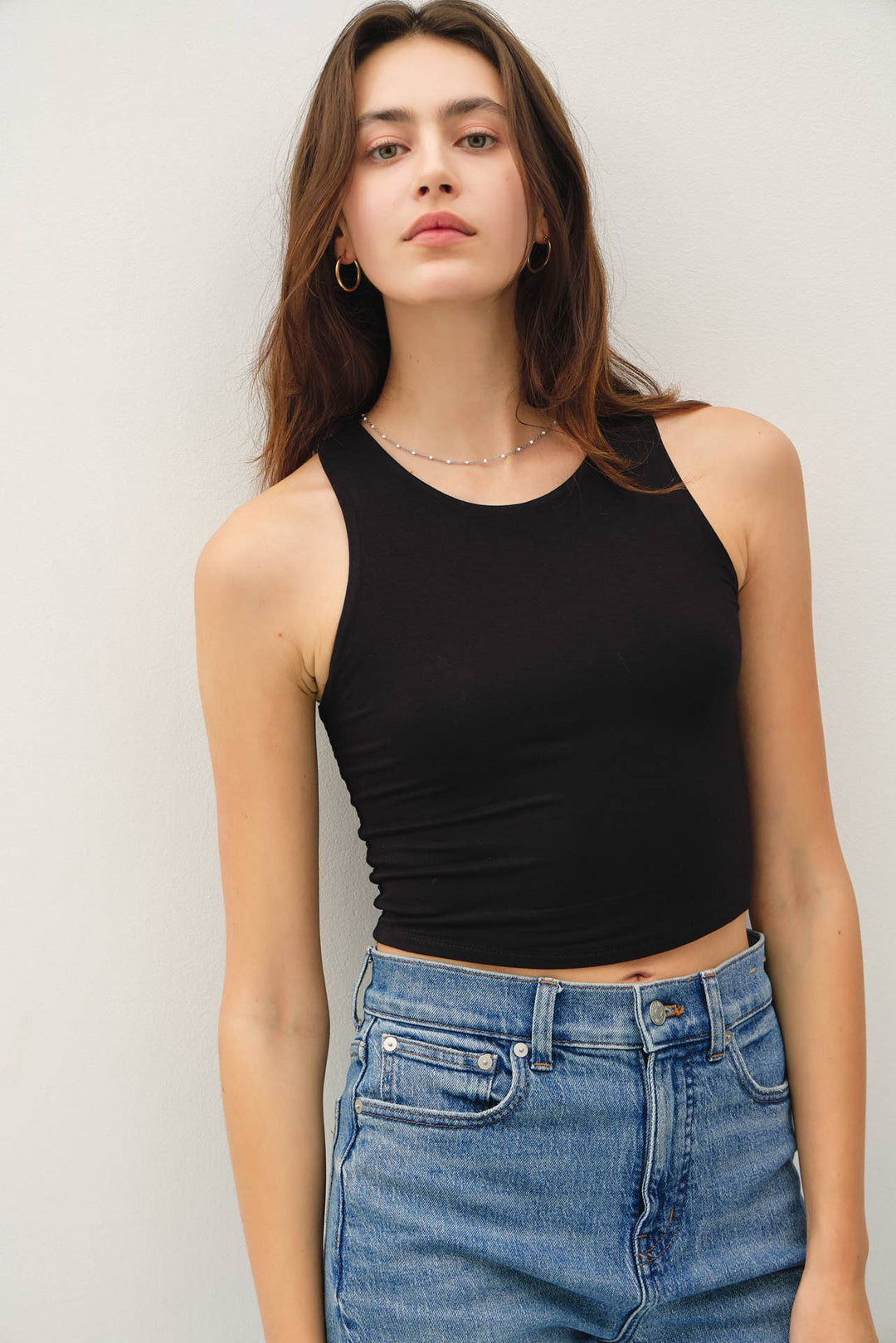 Be Cool | High Neck Cropped Tank