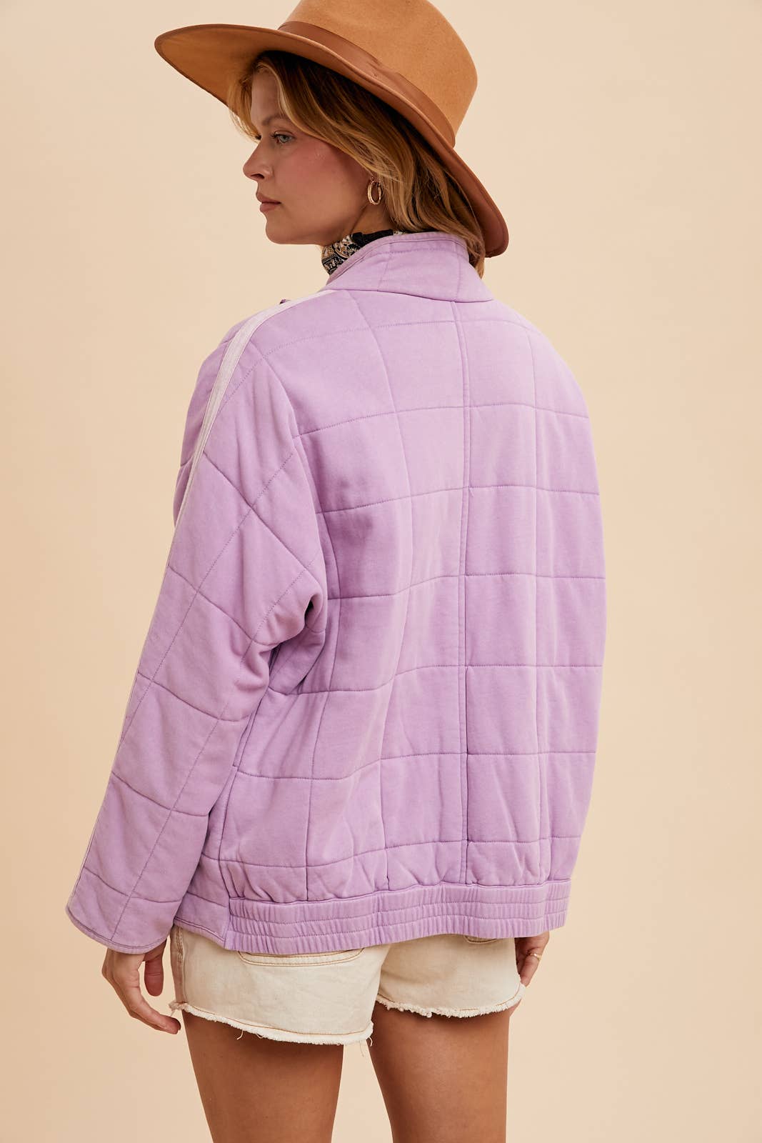 In Loom | Garment Washed Quilted jacket