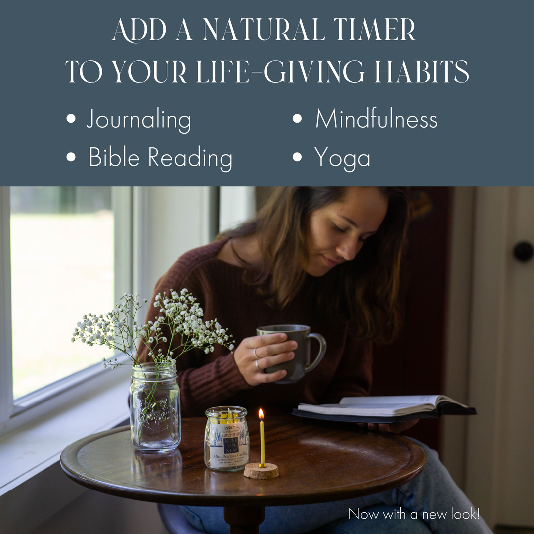 The Polite House | 20 Minute Beeswax Candle Set: Mindful (Set of 20)