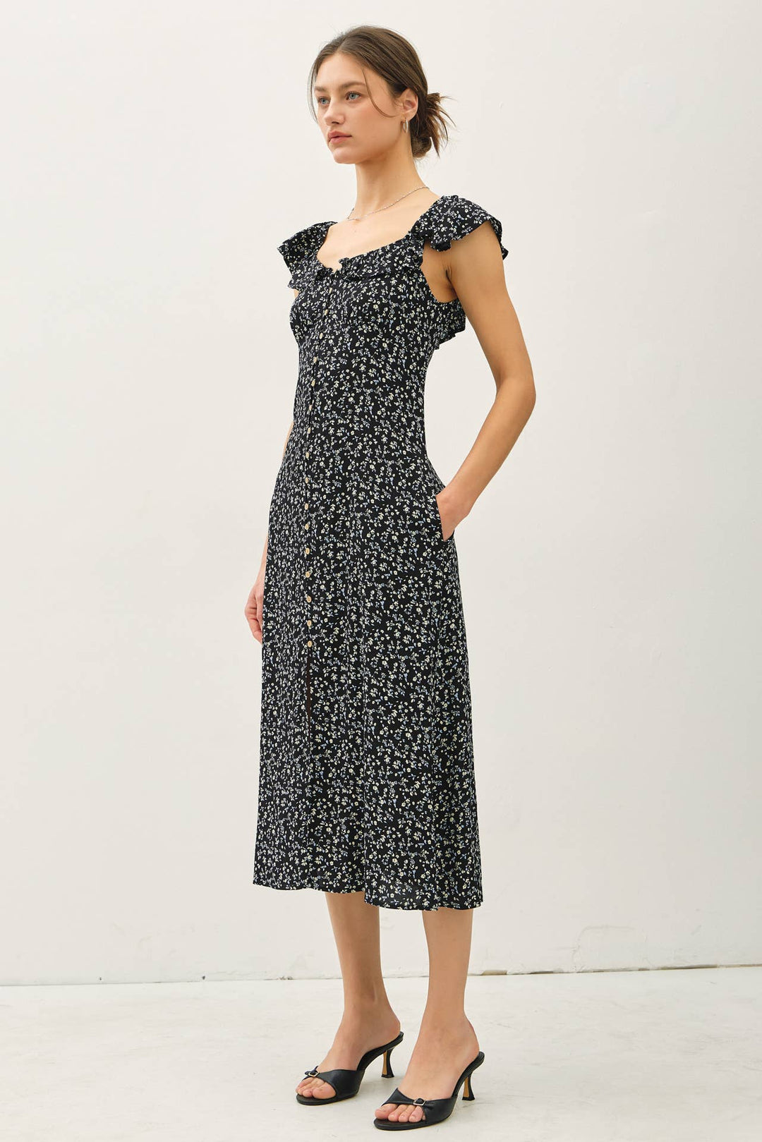Be Cool | Floral Print Maxi Dress