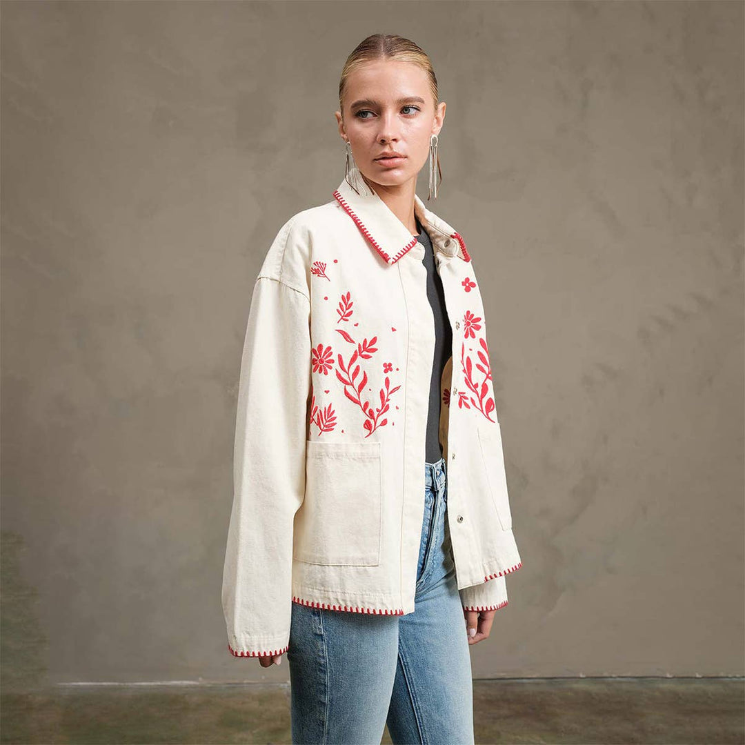 Raisonnel | Embroidered Folk Jacket